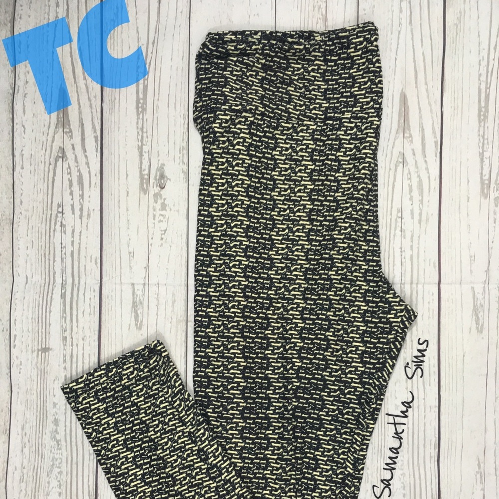 LuLaRoe Leggings Tc Tiny 🐈 cats print!